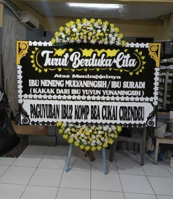 Papan Bunga di Bedono Sayung